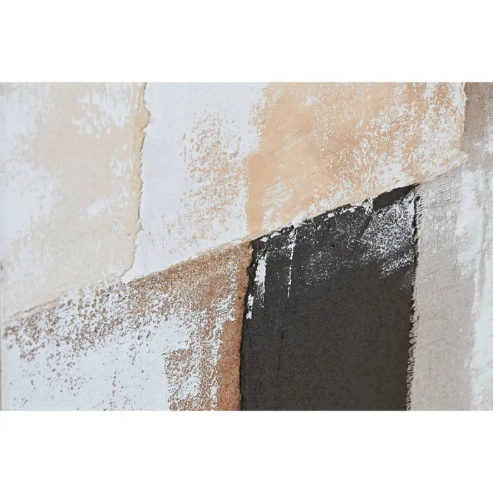 Картина Home ESPRIT Бял Черен Бежов Абстрактен Модерен 92 x