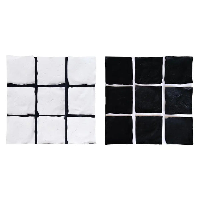 Картина Home ESPRIT Бял Черен Модерен 80 x 4 x 80 cm (2