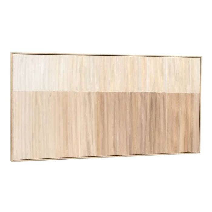 Картина Home ESPRIT Бял Бежов Модерен Град 142,5 X 4,5 X