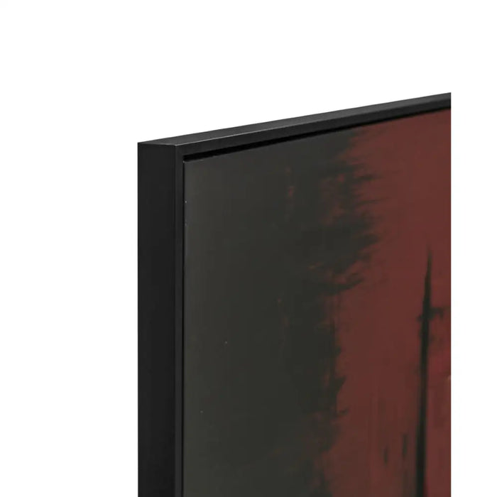 Картина Home ESPRIT Черен Червен Модерен 83 x 4 x 123 cm (2
