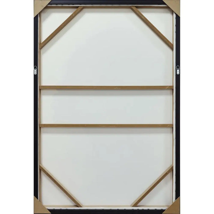 Картина Home ESPRIT Черен Златен 83 x 4 x 123 cm (2 броя)