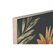 Картина Home ESPRIT Черен Златен Палми Тропически 103 x 4,5