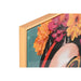 Картина Home ESPRIT цвят тюркоаз Lilled Лакиран 52,5 x 3 x