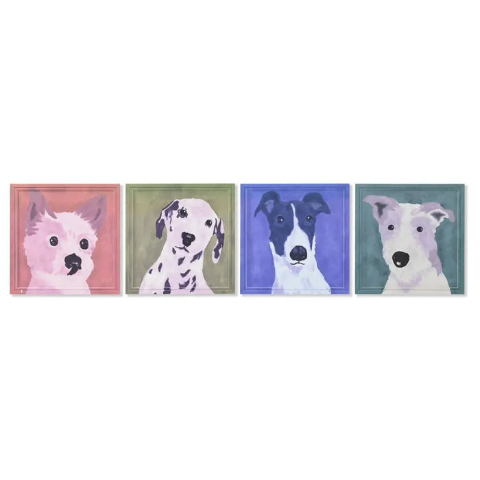 Картина Home ESPRIT Дървен MDF 50 x 2 x 50 cm