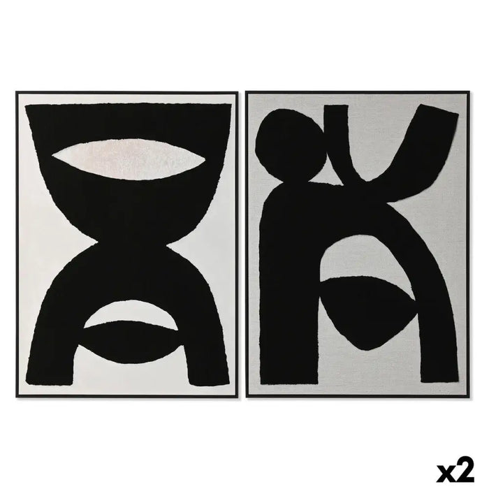 Картина Home ESPRIT Дървен Пластно 103 x 4,3 x 143 cm 102,6