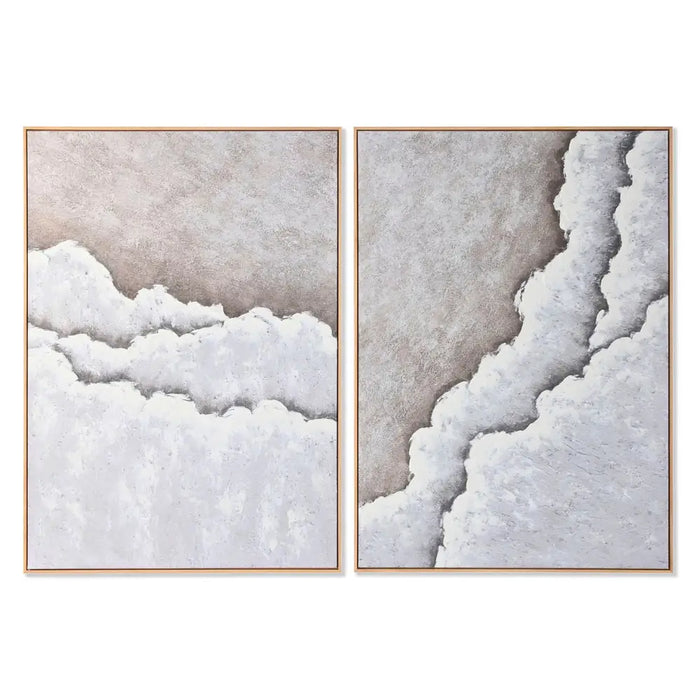 Картина Home ESPRIT Дървен Пластно 103 x 4,3 x 143 cm 102,6