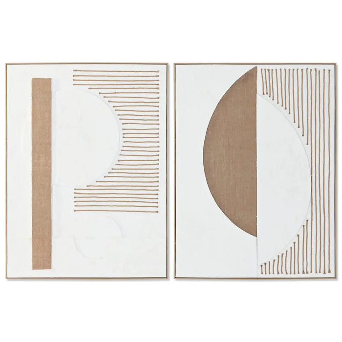 Картина Home ESPRIT хартия полистирен 92,5 x 4,5 x 122,5 cm