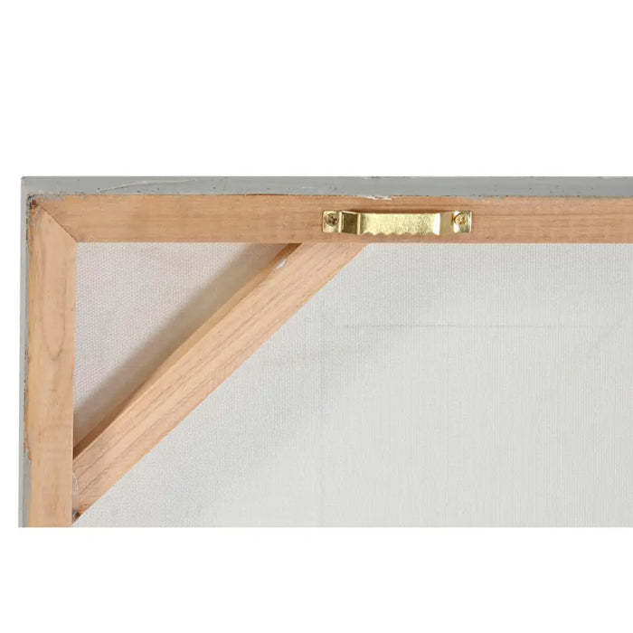 Картина Home ESPRIT Кафяв Сив Абстрактен Град 150 x 3 x 50