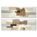 Картина Home ESPRIT Кафяв Сив Абстрактен Град 150 x 3 x 50