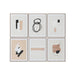 Картина Home ESPRIT Кафяв Бежов Модерен Град 60 x 4 x 80 cm