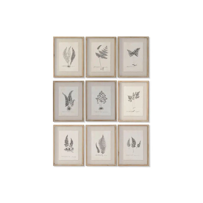 Картина Home ESPRIT Кристал Ела 30 x 2,5 x 40 cm (9 броя)
