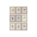 Картина Home ESPRIT Кристал Ела 30 x 2,5 x 40 cm (9 броя)