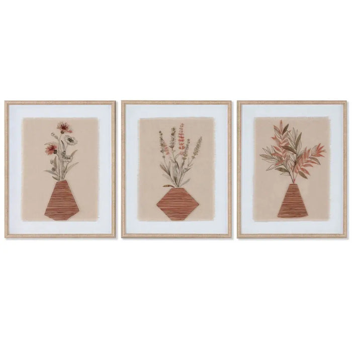 Картина Home ESPRIT Кристал полистирен 42,5 x 3 x 52,5 cm