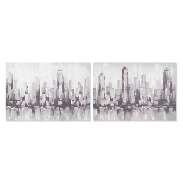Картина Home ESPRIT Ню Йорк Loft 100 x 3 x 70 cm (2 броя)