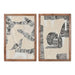 Картина Home ESPRIT Памук Aкациево дърво 43 x 3 x 63 cm