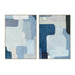 Картина Home ESPRIT Син Абстрактен Град 100 x 4 x 140 cm (2