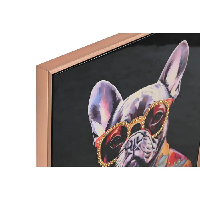 Картина Home ESPRIT Син Червен Лакиран 52,5 x 2,8 x 72,5 cm