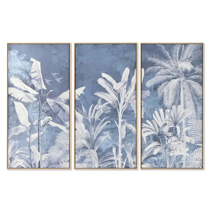 Картина Home ESPRIT Син Палми Тропически 180 x 4 x 120 cm