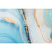 Картина Home ESPRIT Син Златен Бланка 150 x 0,4 x 100 cm
