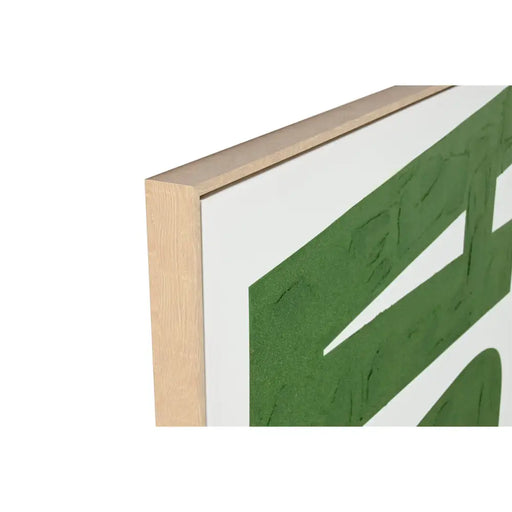 Картина Home ESPRIT VIDA Зелен Бежов Модерен 103 x 4,5 x
