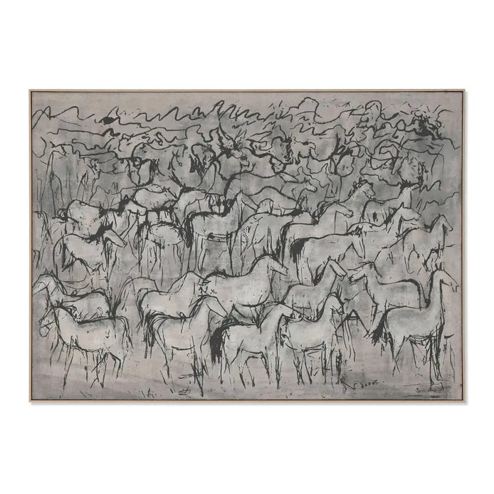 Картина Home ESPRIT Юта полистирен 140 x 4 x 100 cm