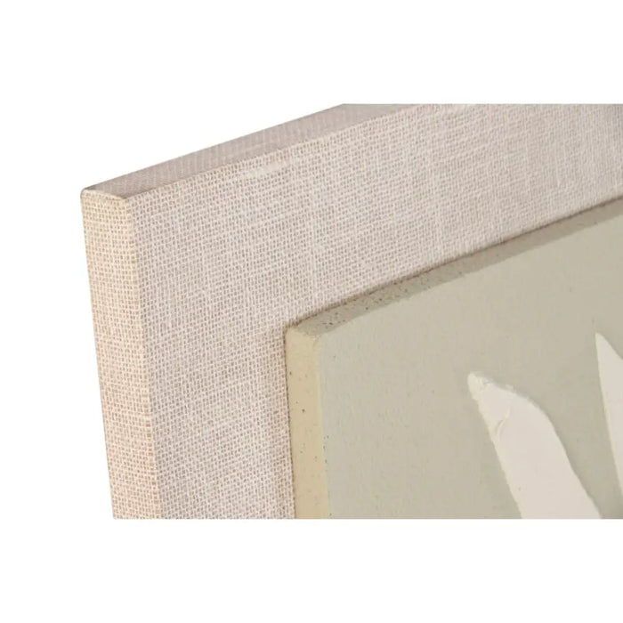 Картина Home ESPRIT Зелен Бежов Ваза Скандинавски 80 x 3 x