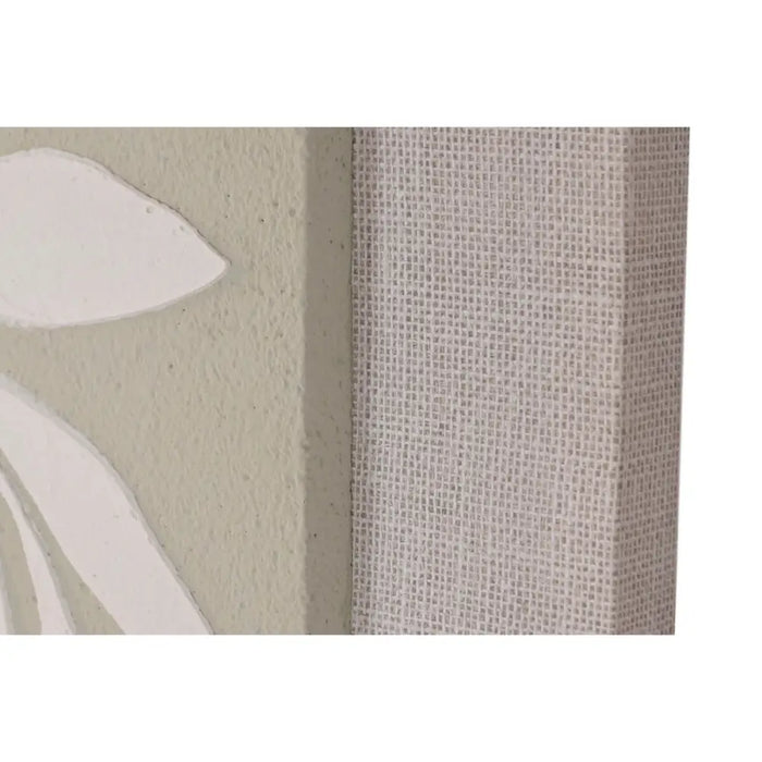 Картина Home ESPRIT Зелен Бежов Ваза Скандинавски 80 x 3 x