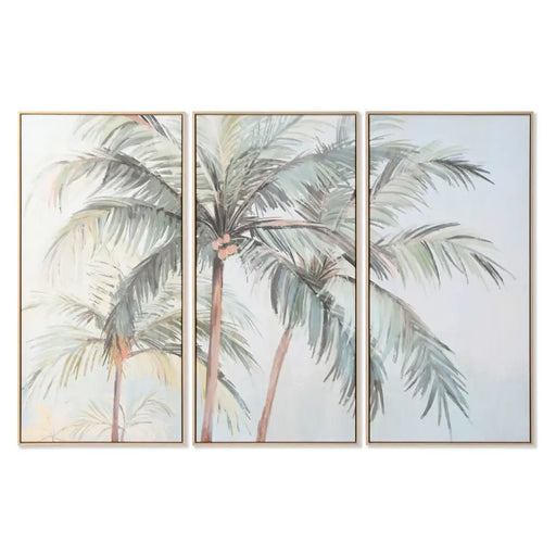 Картина Home ESPRIT Зелен Палми Тропически 180 x 4 x 120 cm