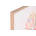 Картина Home ESPRIT Зелен Розов Lilled Shabby Chic 75 x 4 x