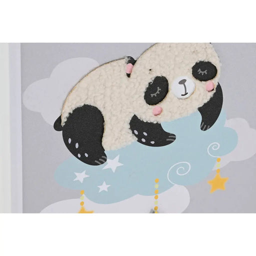 Картина Home ESPRIT Жълт Сив Детски 30 x 1,8 x 40 cm (4