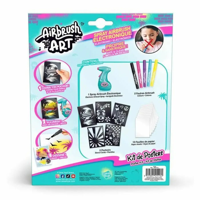 Картини за Оцветяване Canal Toys Airbrush Art Poster