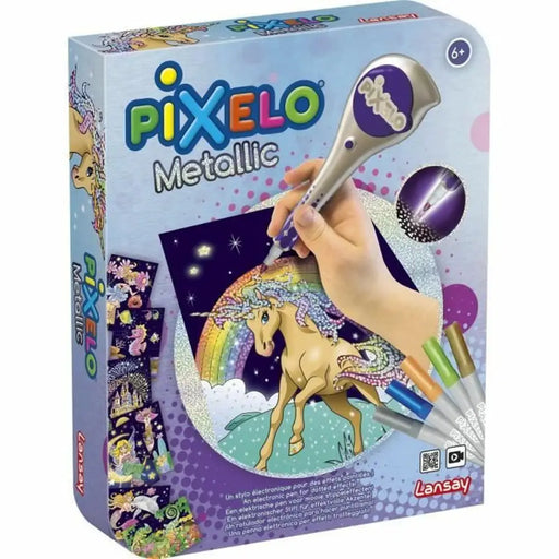 Картини за Оцветяване Lansay Pixelo Coloring game Metal box