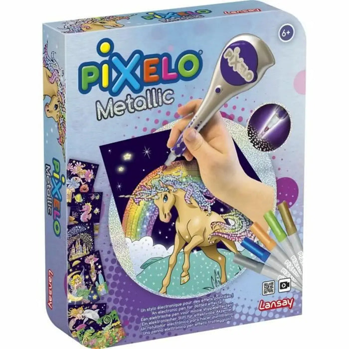 Картини за Оцветяване Lansay Pixelo Coloring game Metal box