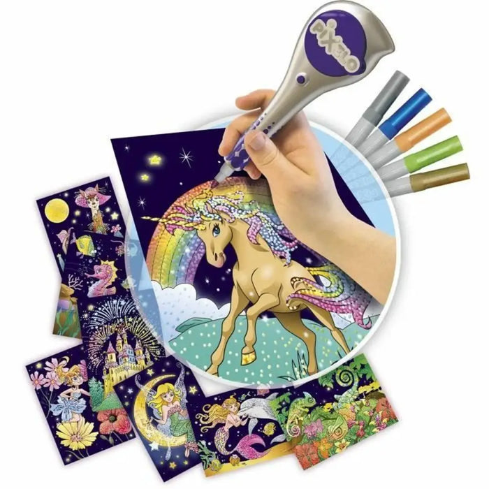 Картини за Оцветяване Lansay Pixelo Coloring game Metal box