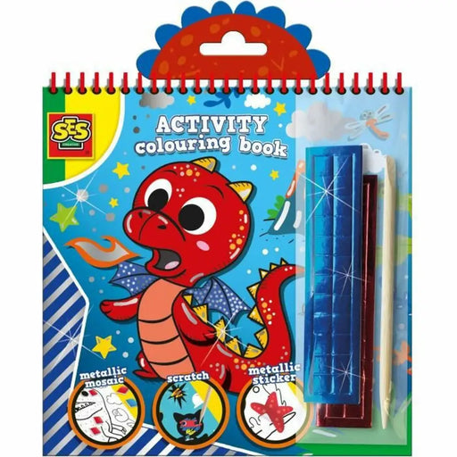 Картини за Оцветяване SES Creative Activity Colouring Book