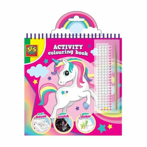 Картини за Оцветяване SES Creative Activity Colouring Book