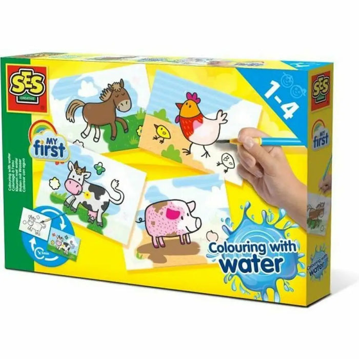 Картини за Оцветяване SES Creative Colouring with Water