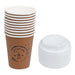 КАРТОНЕНИ ЧАШИ С КАПАК 8OZ ECO4HOME