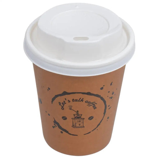КАРТОНЕНИ ЧАШИ С КАПАК 8OZ ECO4HOME