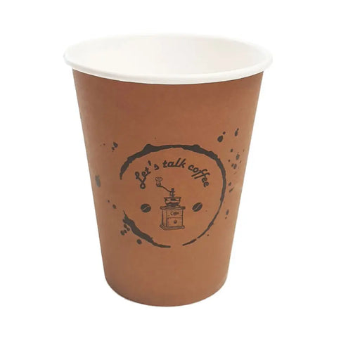 КАРТОНЕНИ ЧАШИ 8OZ 240 МЛ 50БР PLASTIC SOFIA