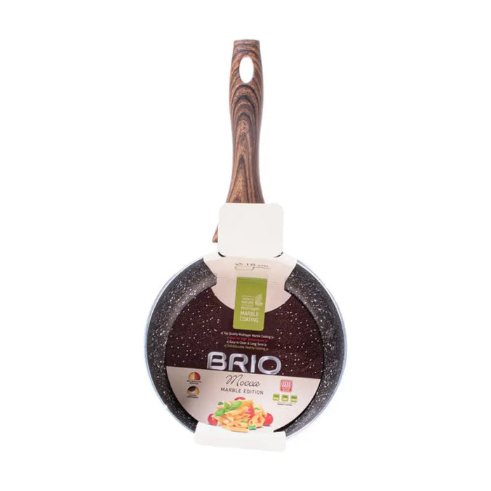 КАСЕРОЛА 18CM BRIO MOCCA MARBLE