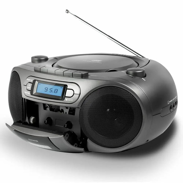 Касетофон Aiwa BBTC-550MG Bluetooth Сив