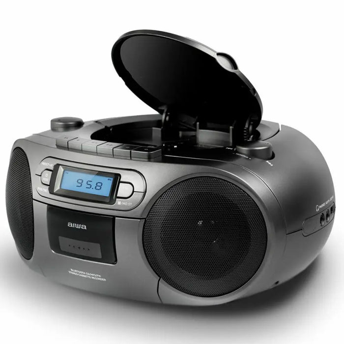Касетофон Aiwa BBTC-550MG Bluetooth Сив