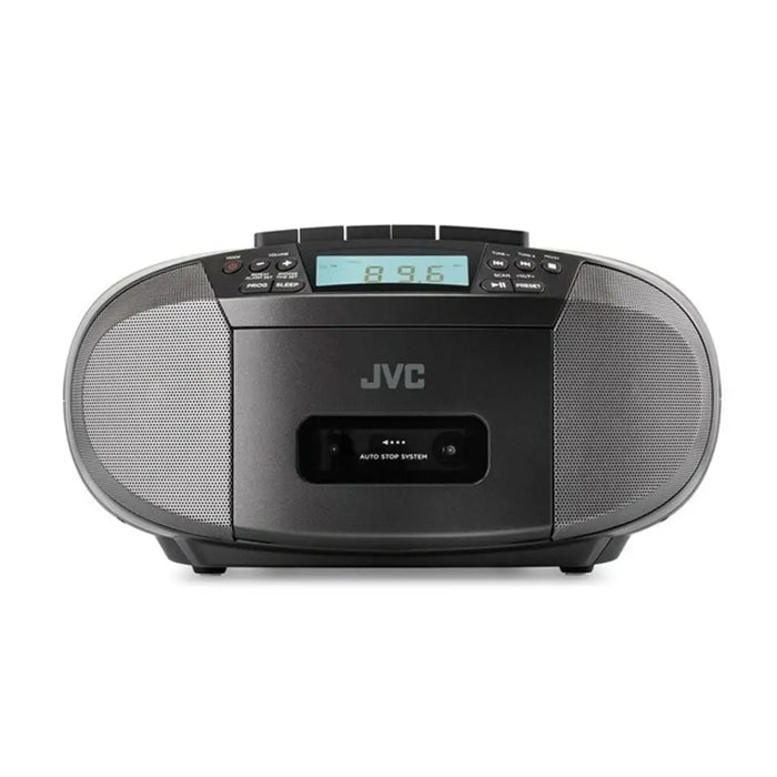 Касетофон JVC JVCRCE444B Черен AM/FM