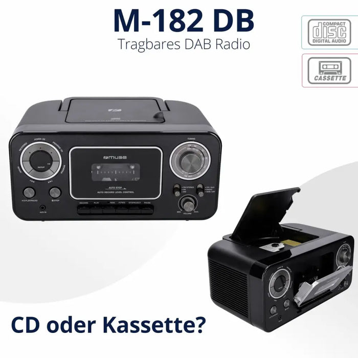 Касетофон Muse M182RDC