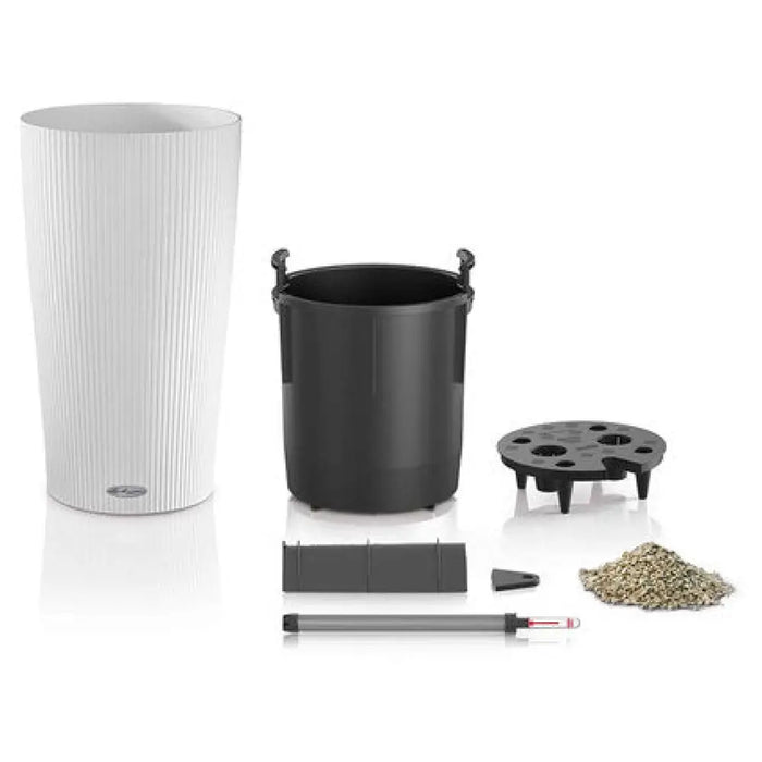 КАШПА Ф23CM С НАПОИТЕЛНА СИСТЕМА LECHUZA CILINDRO