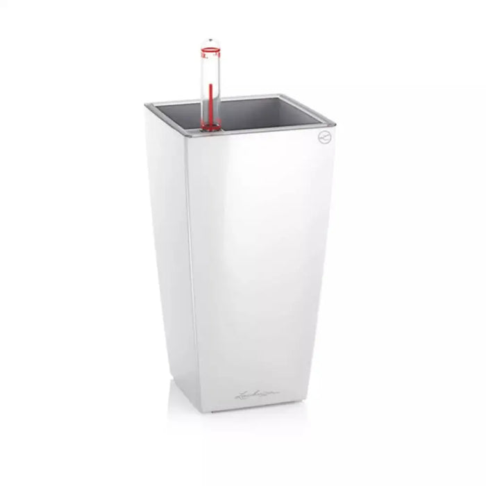 КАШПА 9.5X9.5CM С НАПОИТЕЛНА СИСТЕМА LECHUZA MINI CUBI