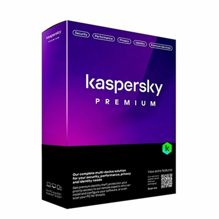 Управленски софтуер Kaspersky Premium 5 Dispositivos Caja 1 año ESP