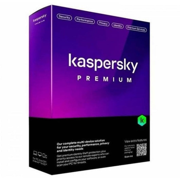 Управленски софтуер Kaspersky Premium 5 Dispositivos Caja 1 año ESP