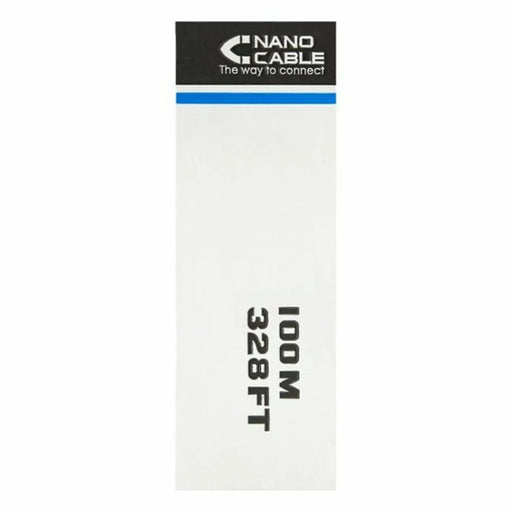 Категория 5 UTP кабел NANOCABLE 10.20.0302 (100 m) Сив 100 m